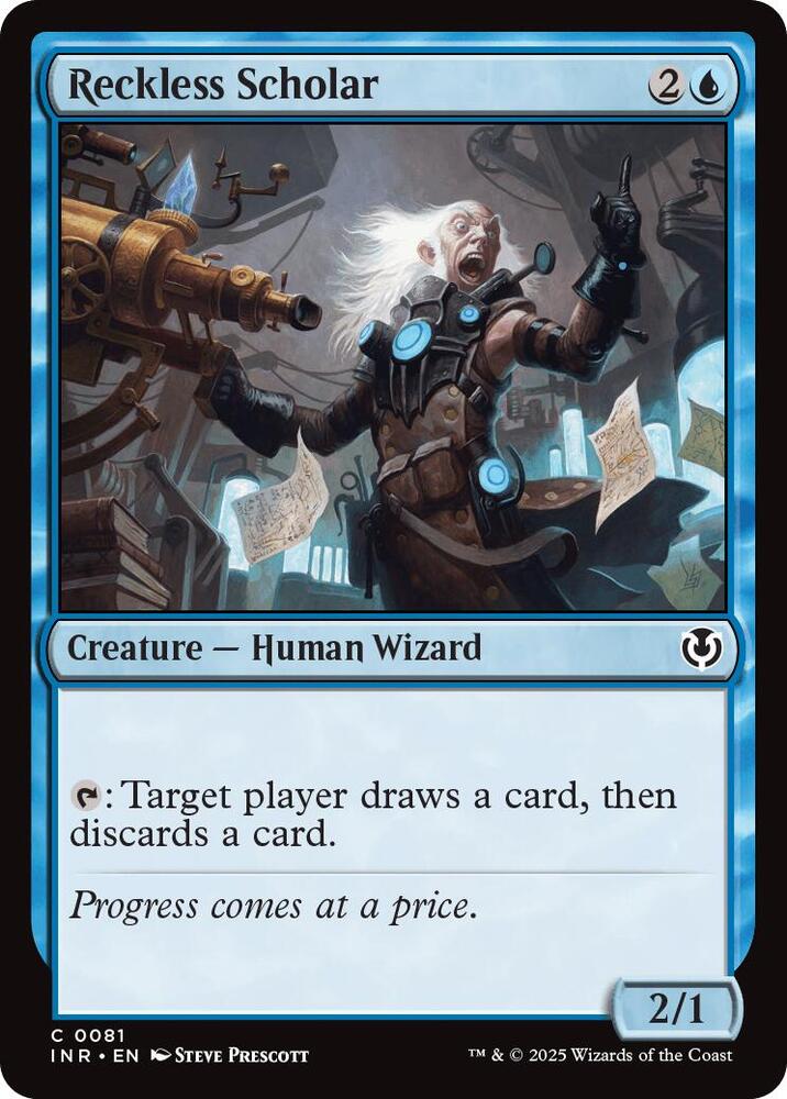 Reckless Scholar (81) [Innistrad Remastered]