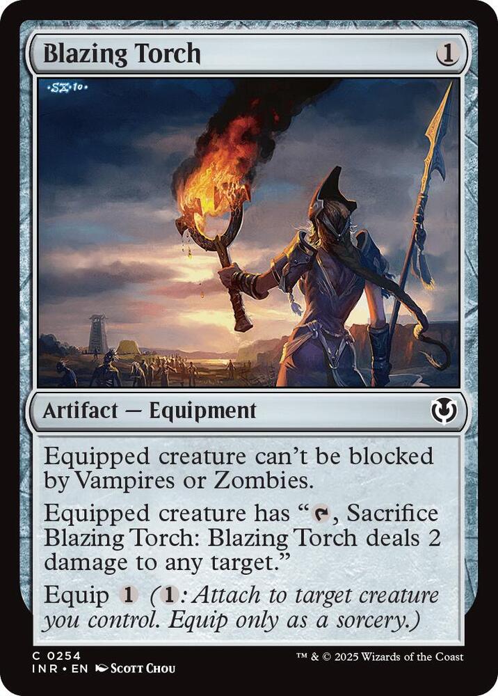 Blazing Torch (254) [Innistrad Remastered]
