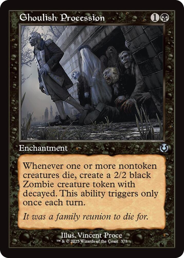 Ghoulish Procession (Retro Frame) (378) [Innistrad Remastered]