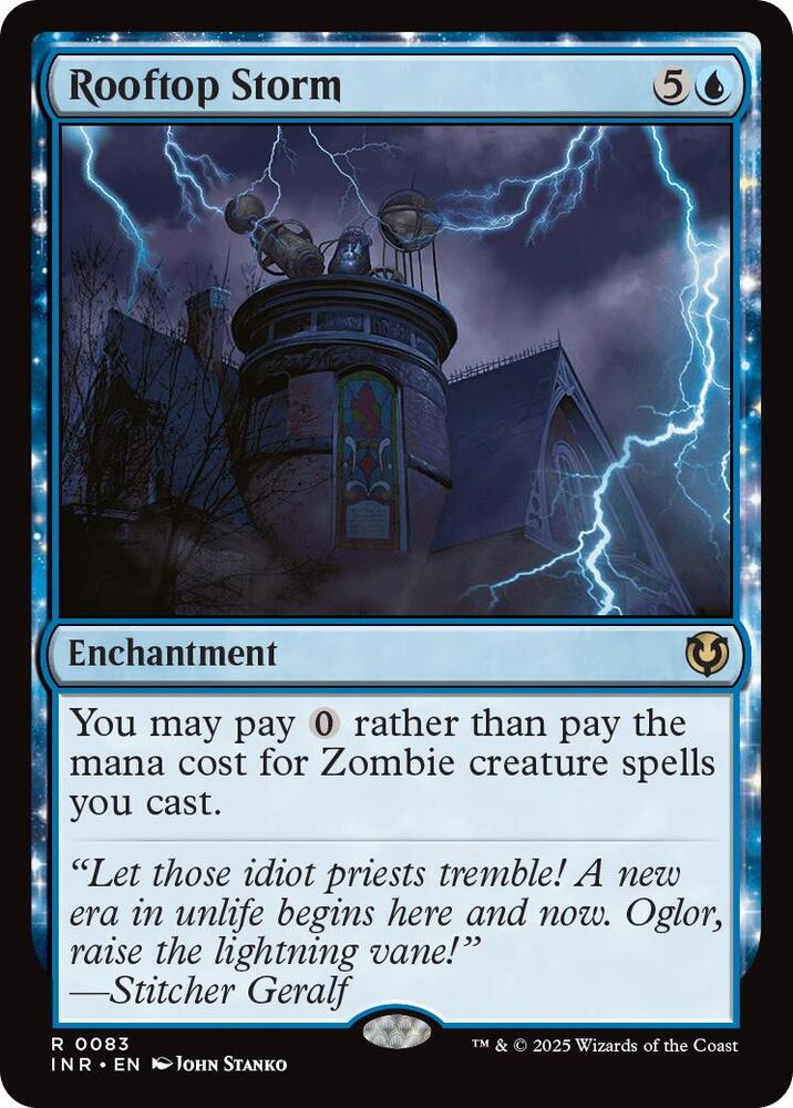 Rooftop Storm (83) [Innistrad Remastered]