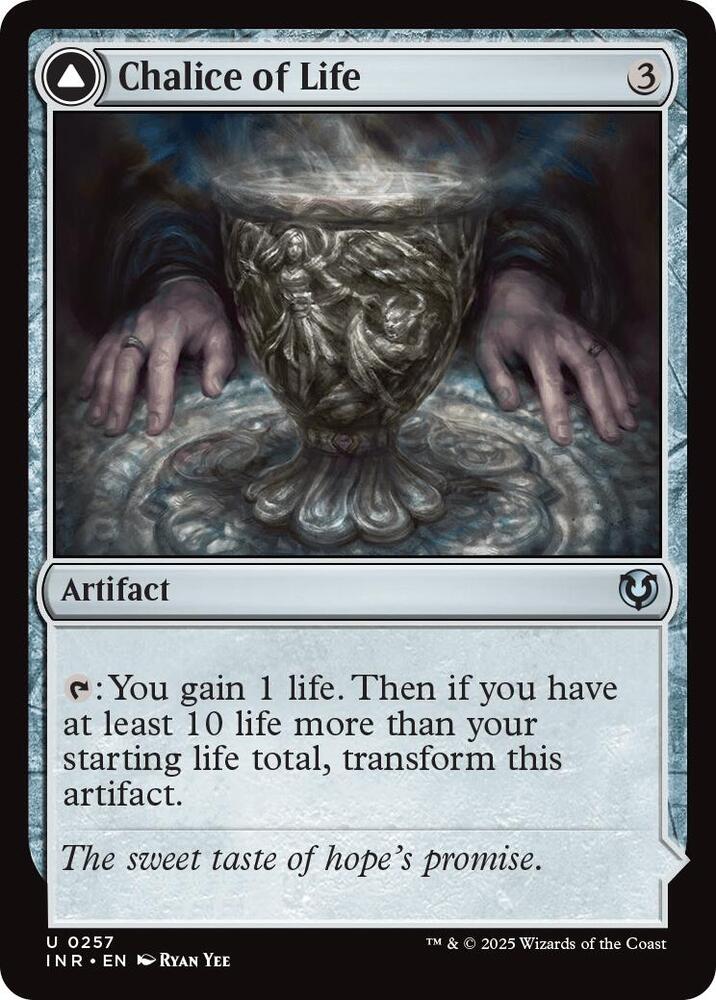 Chalice of Life (257) [Innistrad Remastered]
