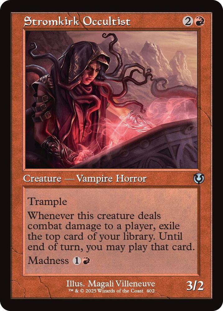 Stromkirk Occultist (Retro Frame) (402) [Innistrad Remastered]