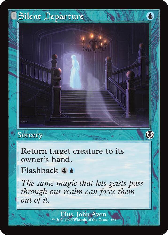 Silent Departure (Retro Frame) (367) [Innistrad Remastered]