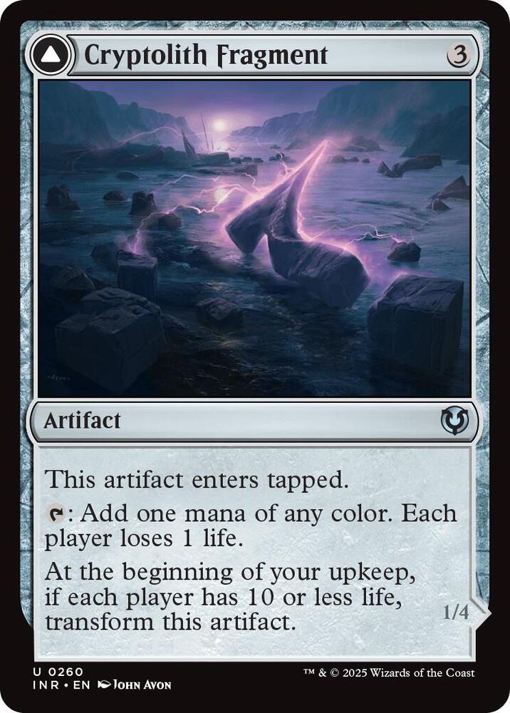 Cryptolith Fragment (260) [Innistrad Remastered]
