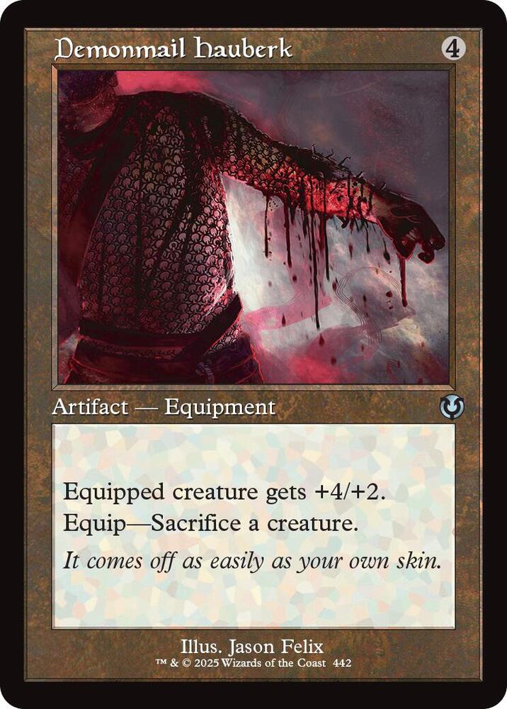 Demonmail Hauberk (Retro Frame) (442) [Innistrad Remastered]