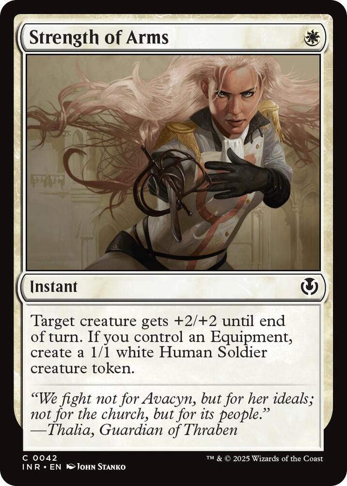 Strength of Arms (42) [Innistrad Remastered]