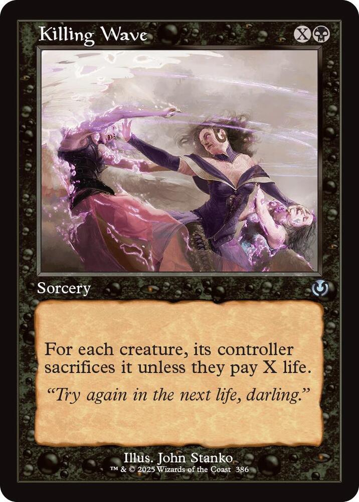 Killing Wave (Retro Frame) (386) [Innistrad Remastered]