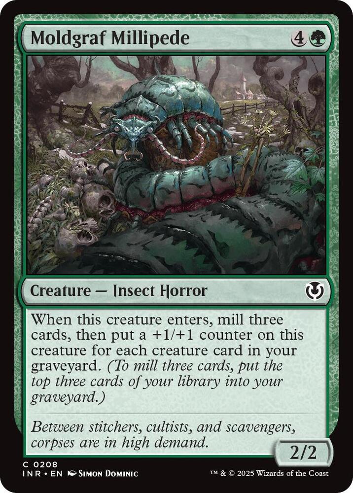 Moldgraf Millipede (208) [Innistrad Remastered]