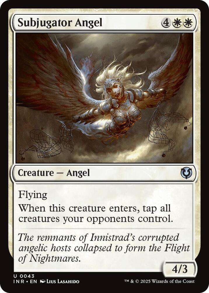 Subjugator Angel (43) [Innistrad Remastered]