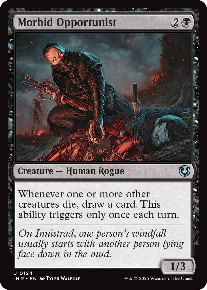 Morbid Opportunist (124) [Innistrad Remastered]
