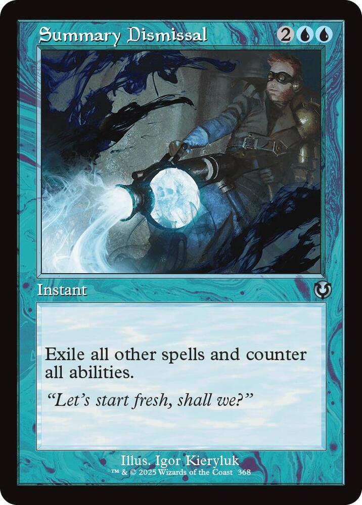 Summary Dismissal (Retro Frame) (368) [Innistrad Remastered]