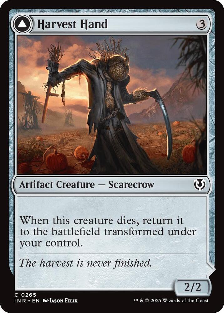 Harvest Hand (265) [Innistrad Remastered]