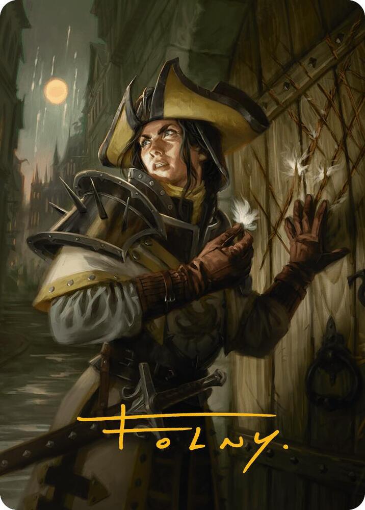 Thraben Inspector Art Card (Gold-Stamped Signature) (3) [Innistrad Remastered Art Series]