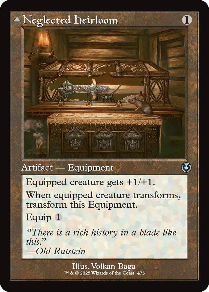 Neglected Heirloom (Retro Frame) (473) [Innistrad Remastered]