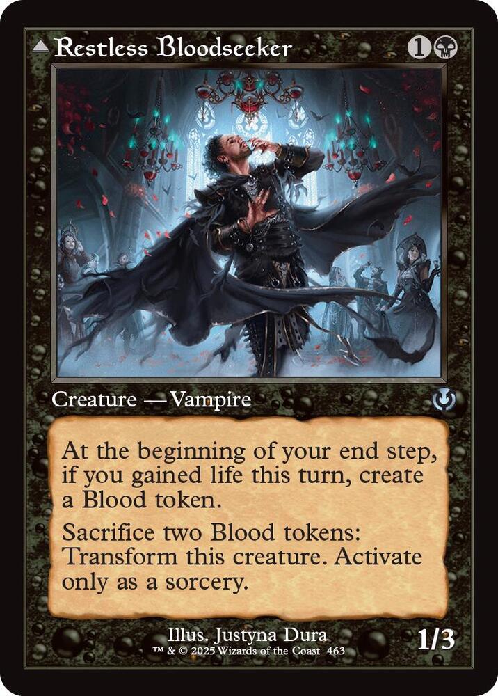 Restless Bloodseeker (Retro Frame) (463) [Innistrad Remastered]