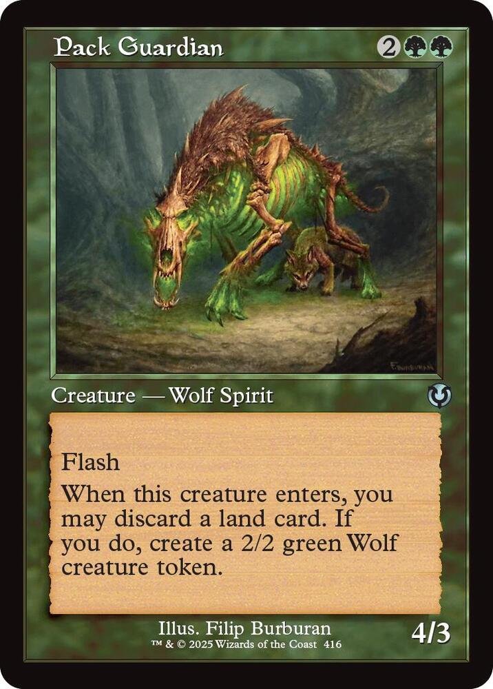 Pack Guardian (Retro Frame) (416) [Innistrad Remastered]