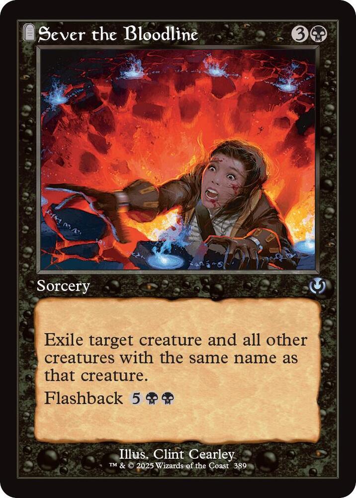Sever the Bloodline (Retro Frame) (389) [Innistrad Remastered]