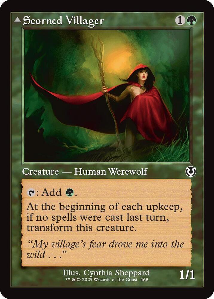 Scorned Villager (Retro Frame) (468) [Innistrad Remastered]