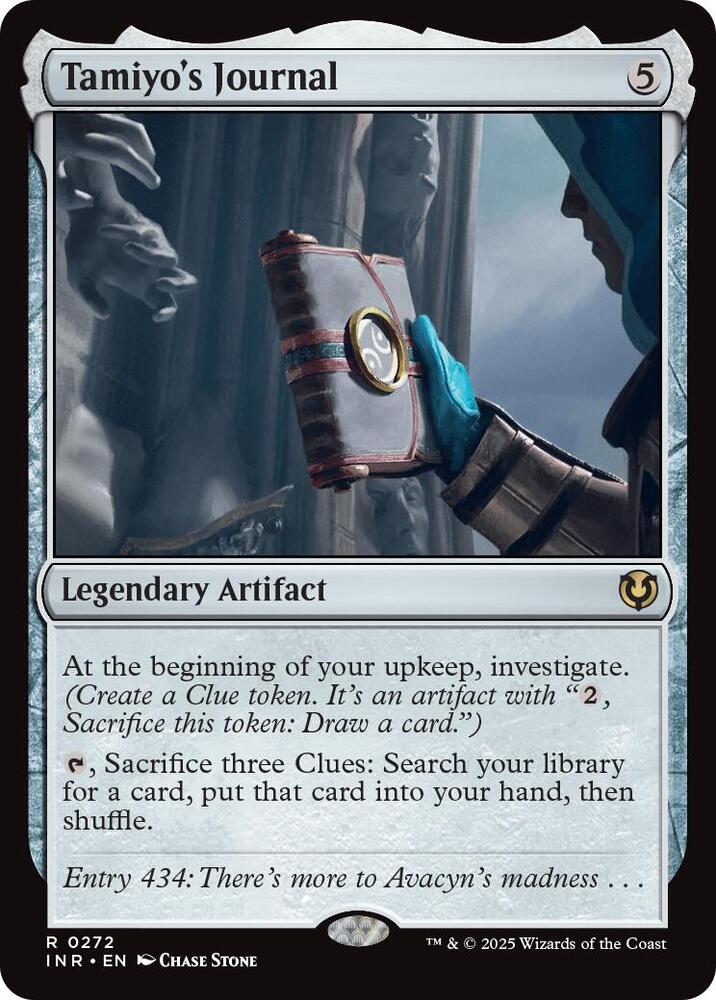 Tamiyo's Journal (272) [Innistrad Remastered]