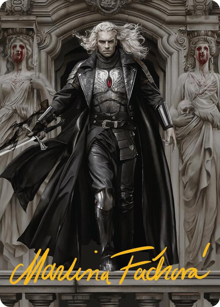 Sorin, Imperious Bloodlord Art Card (Gold-Stamped Signature) (18) [Innistrad Remastered Art Series]