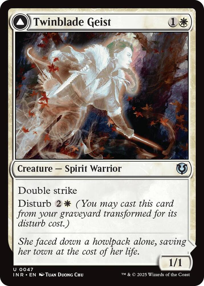 Twinblade Geist (47) [Innistrad Remastered]