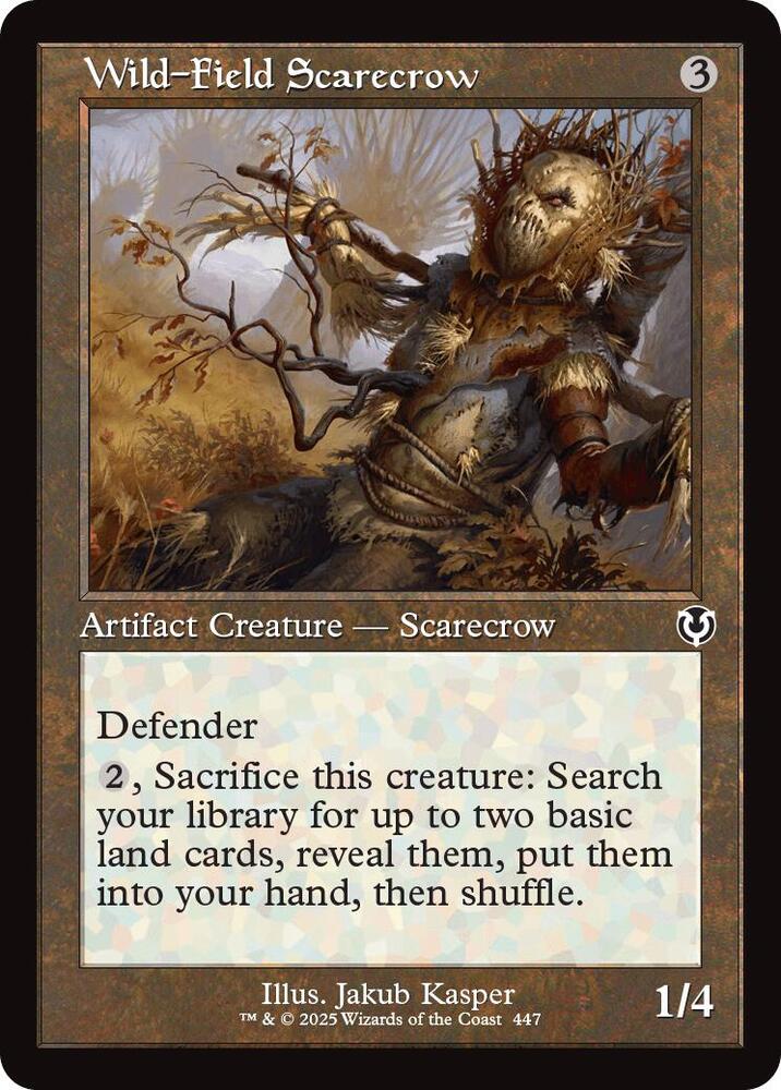 Wild-Field Scarecrow (Retro Frame) (447) [Innistrad Remastered]