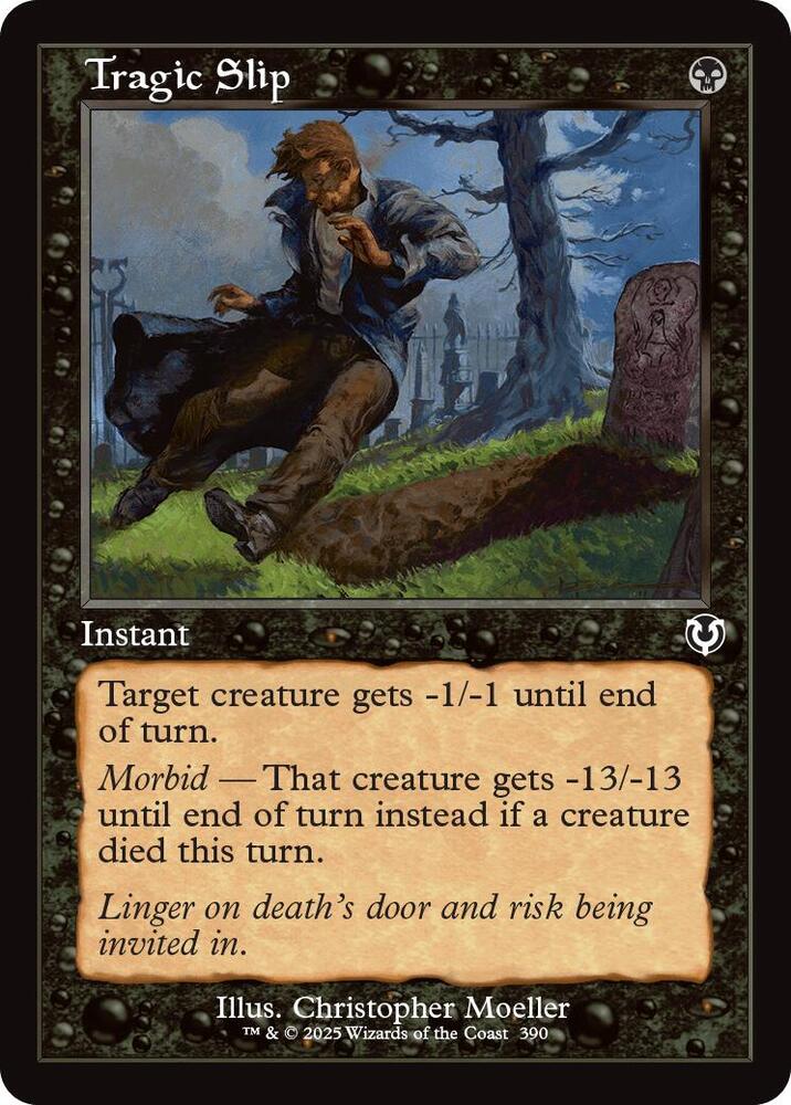 Tragic Slip (Retro Frame) (390) [Innistrad Remastered]