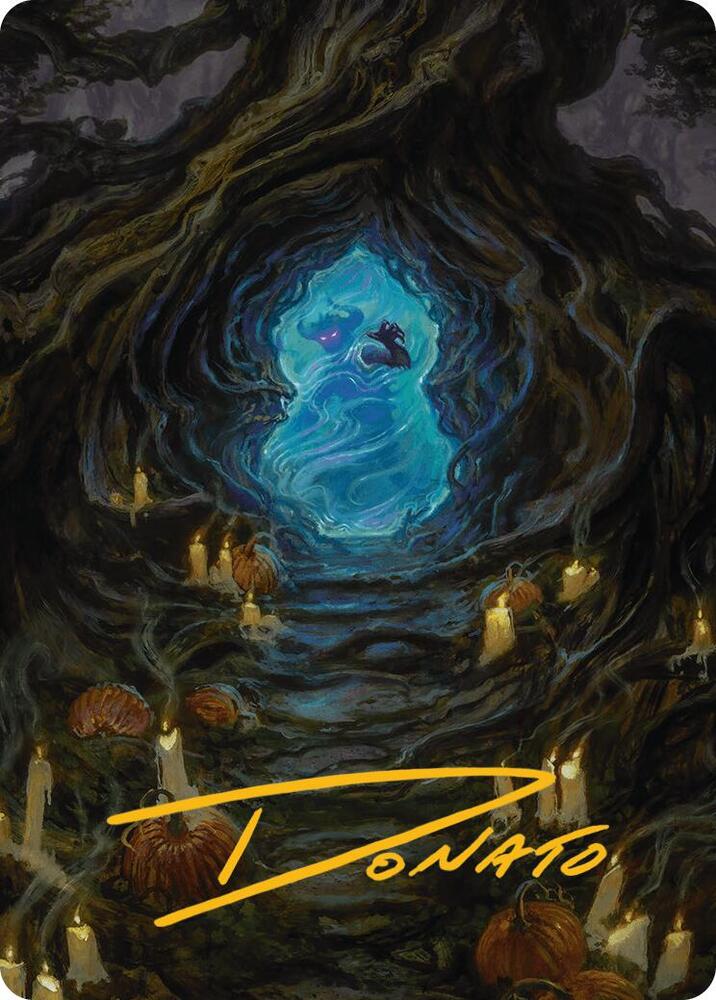 Conjurer's Closet Art Card (Gold-Stamped Signature) (17) [Innistrad Remastered Art Series]