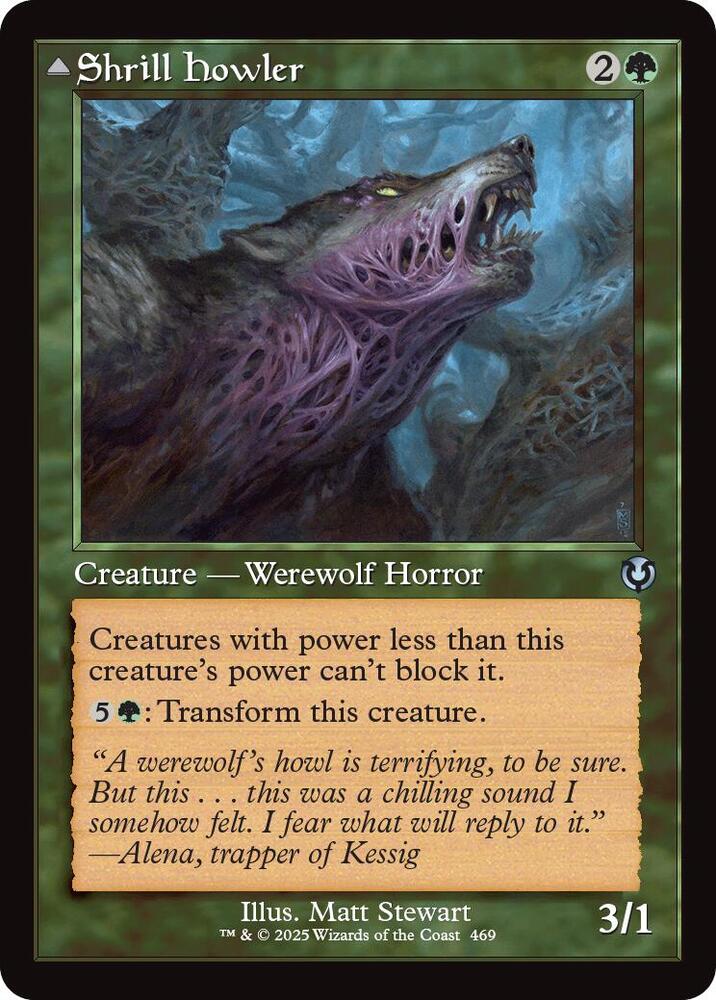 Shrill Howler (Retro Frame) (469) [Innistrad Remastered]