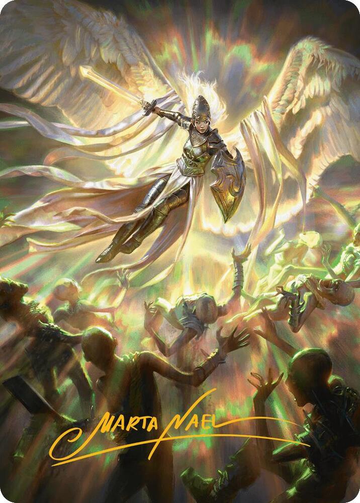 Vanquish the Horde Art Card (Gold-Stamped Signature) (4) [Innistrad Remastered Art Series]