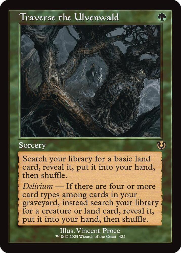 Traverse the Ulvenwald (Retro Frame) (422) [Innistrad Remastered]