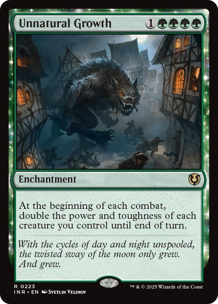 Unnatural Growth (223) [Innistrad Remastered]