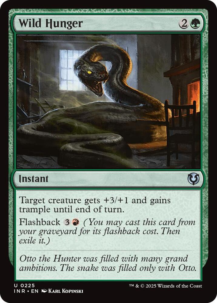 Wild Hunger (225) [Innistrad Remastered]