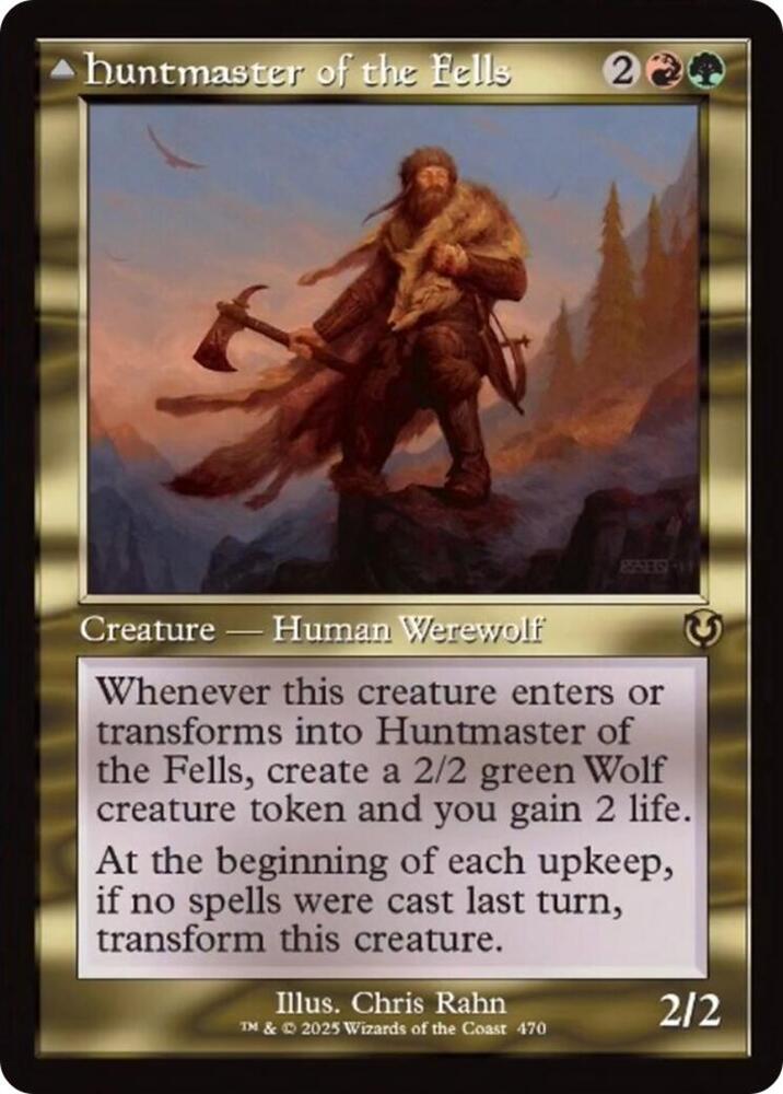 Huntmaster of the Fells (Retro Frame) (470) [Innistrad Remastered]