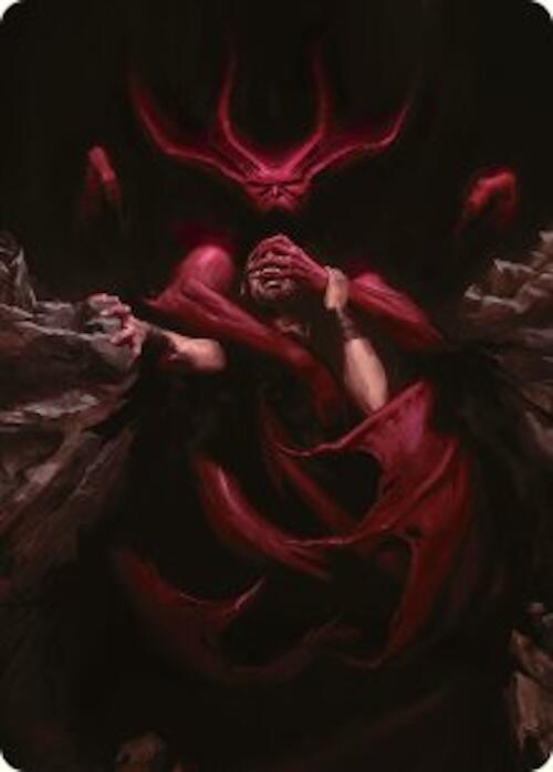 Infernal Grasp Art Card (10) [Innistrad Remastered Art Series]