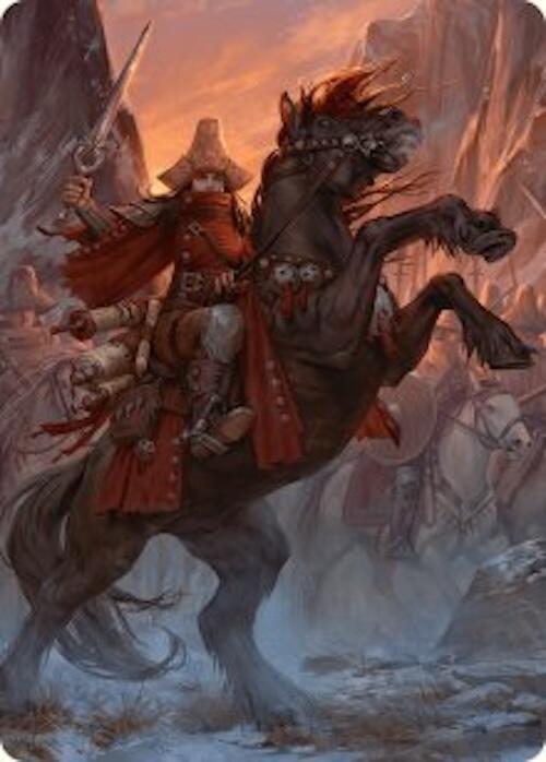 Zealous Conscripts Art Card (12) [Innistrad Remastered Art Series]