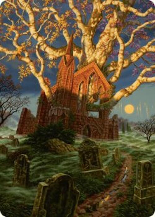 Abundant Growth Art Card (13) [Innistrad Remastered Art Series]