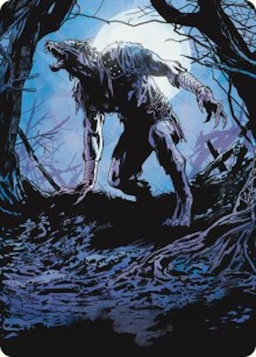 Krallenhorde Howler Art Card (19) [Innistrad Remastered Art Series]