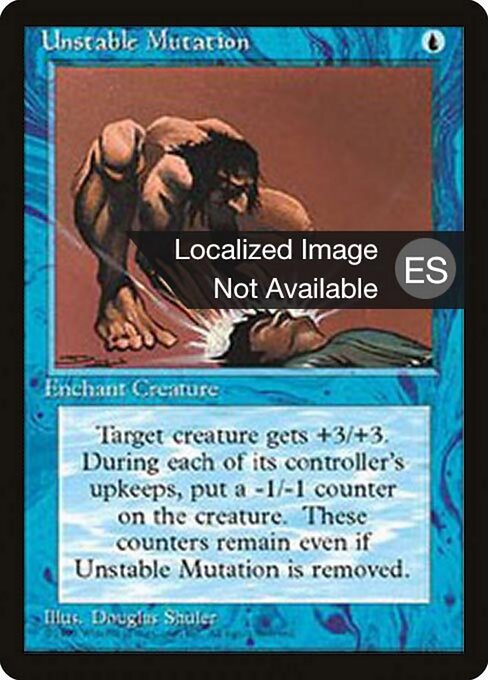 Unstable Mutation (110) [Fourth Edition Foreign Black Border]