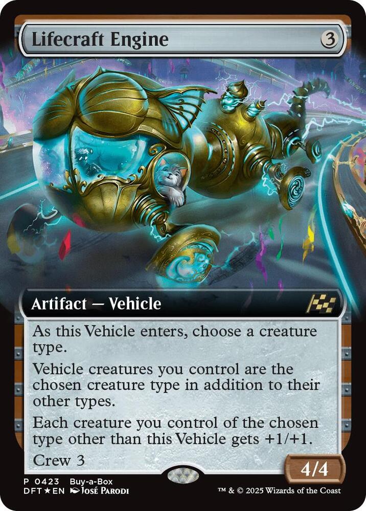 Lifecraft Engine (Extended Art) (423) [Buy-A-Box Promos]