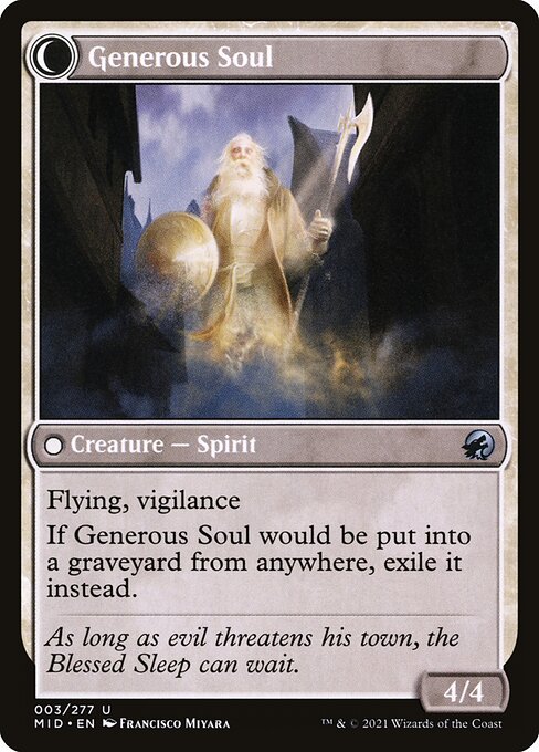 Beloved Beggar (3) [Innistrad: Midnight Hunt] Reverse