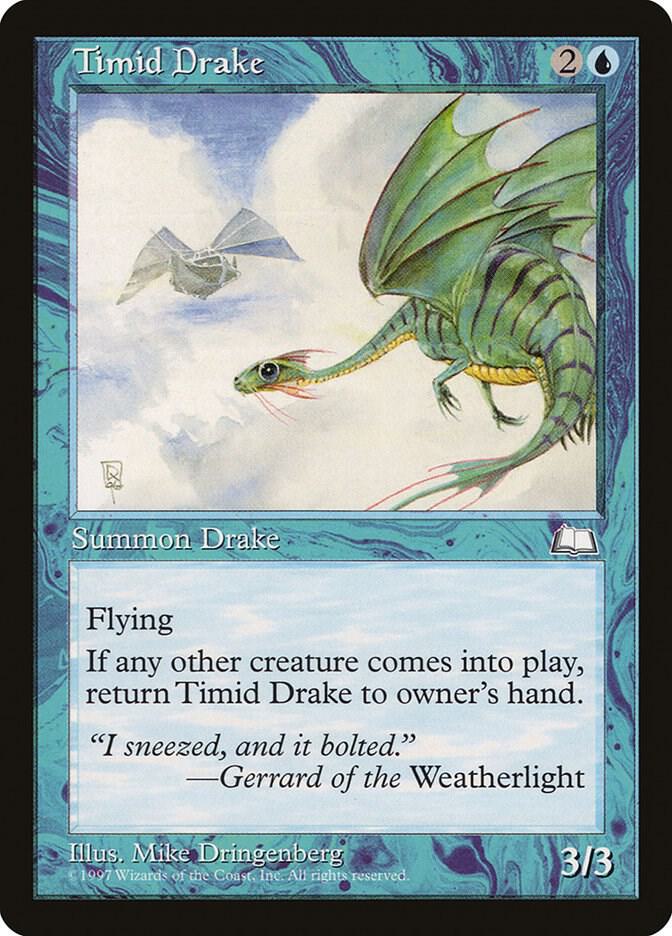Timid Drake (54) [Weatherlight]