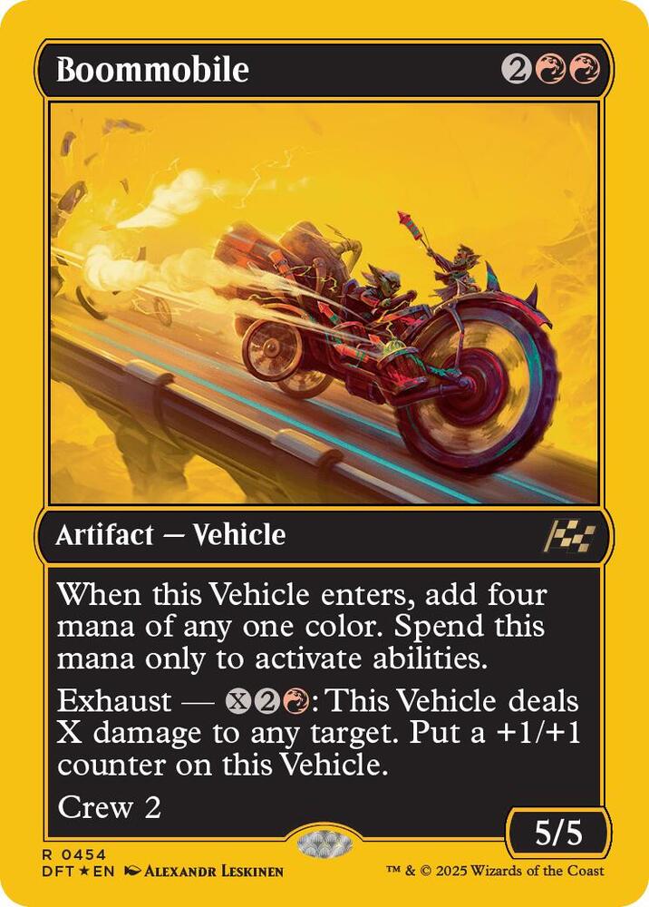 Boommobile (First-Place Foil) (454) [Aetherdrift]
