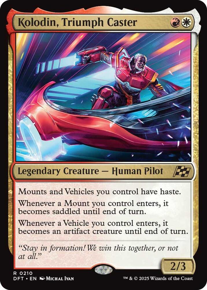 Kolodin, Triumph Caster (210) [Aetherdrift]