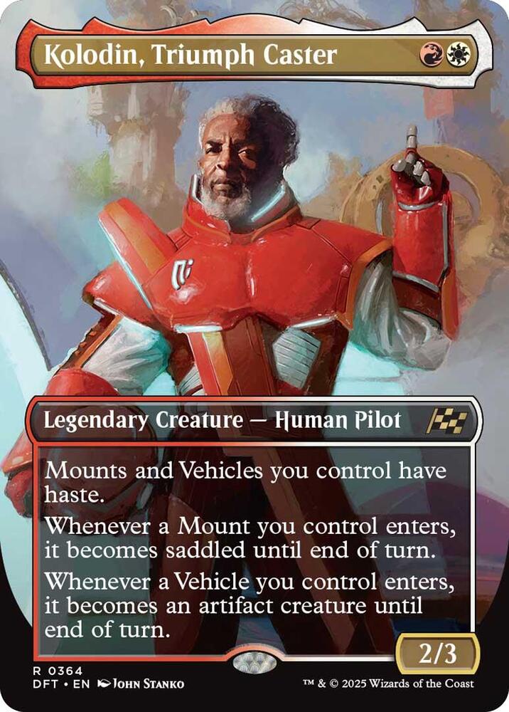 Kolodin, Triumph Caster (Borderless) (364) [Aetherdrift]