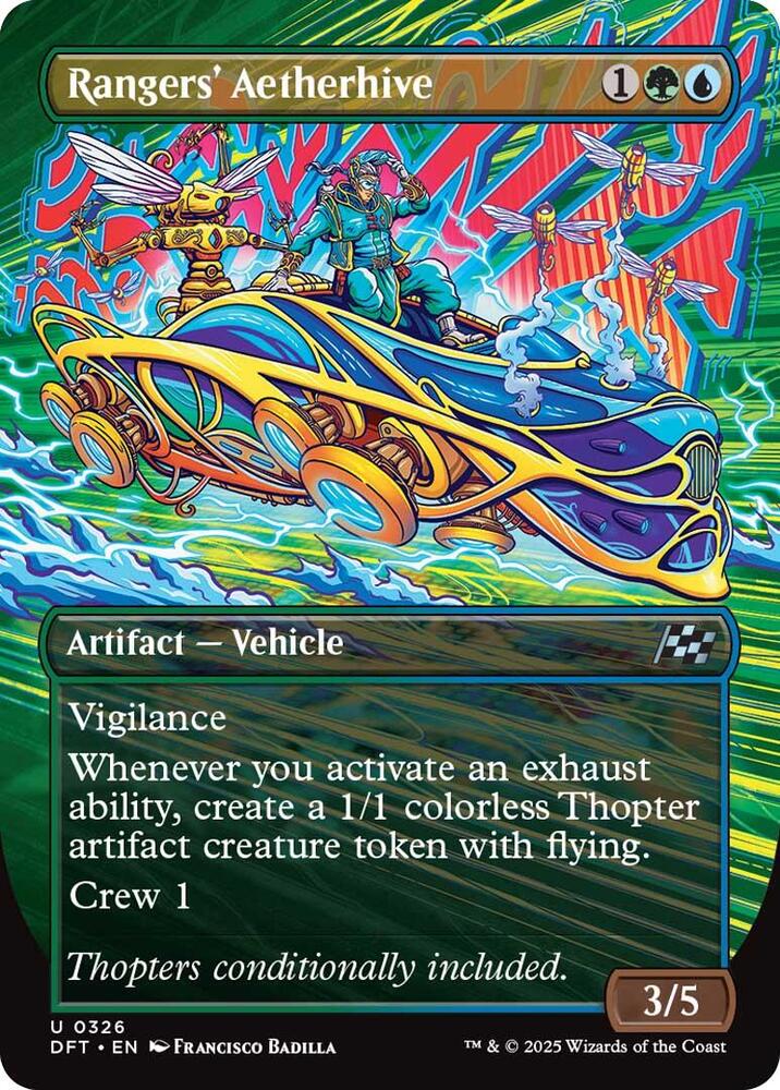 Rangers' Aetherhive (Borderless) (326) [Aetherdrift]