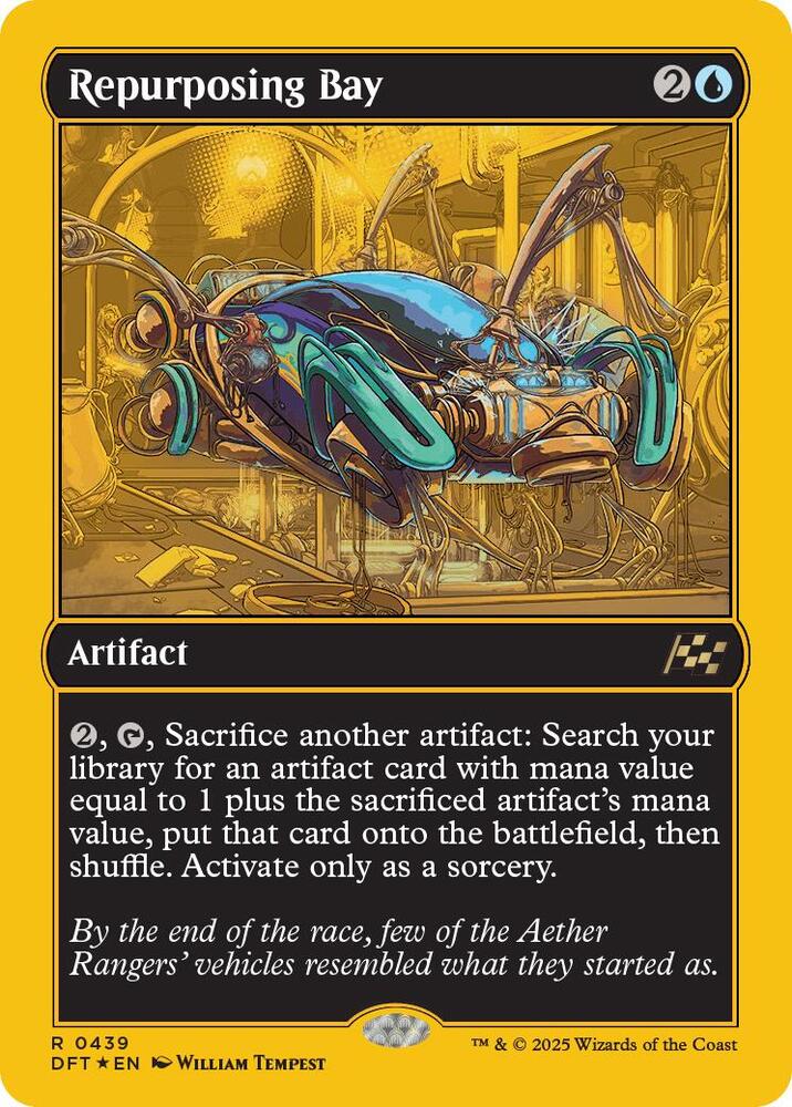 Repurposing Bay (First-Place Foil) (439) [Aetherdrift]
