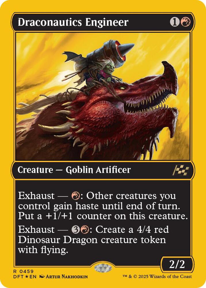 Draconautics Engineer (First-Place Foil) (459) [Aetherdrift]