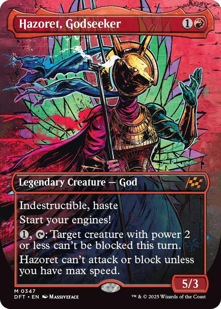 Hazoret, Godseeker (Borderless) (347) [Aetherdrift]
