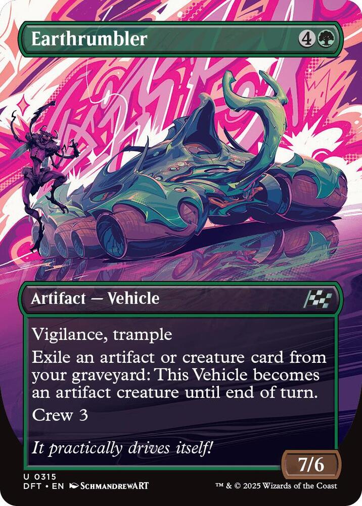 Earthrumbler (Borderless) (315) [Aetherdrift]